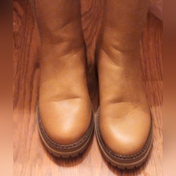 Sam & Libby Tan Ankle Booties# - Picture 3 of 3